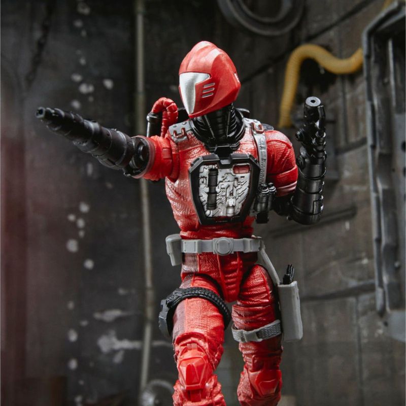 G I Joe Figura Acción Classified Series B A T Crimson 60 Piezas