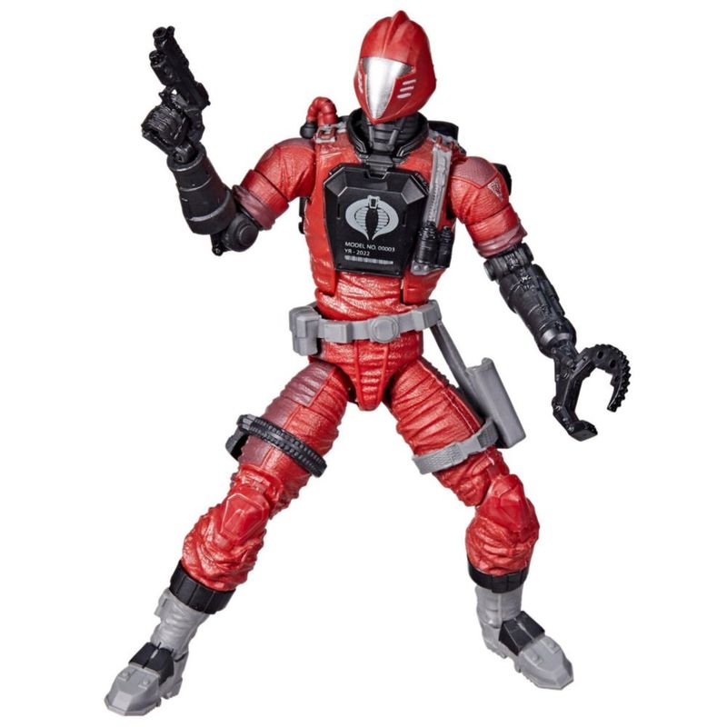 G I Joe Figura Acción Classified Series B A T Crimson 60 Piezas