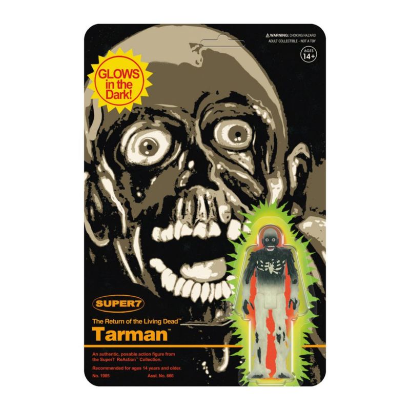 Super7 Retorno de los Muertos Vivientes Tarman Monster Glow Figura de
