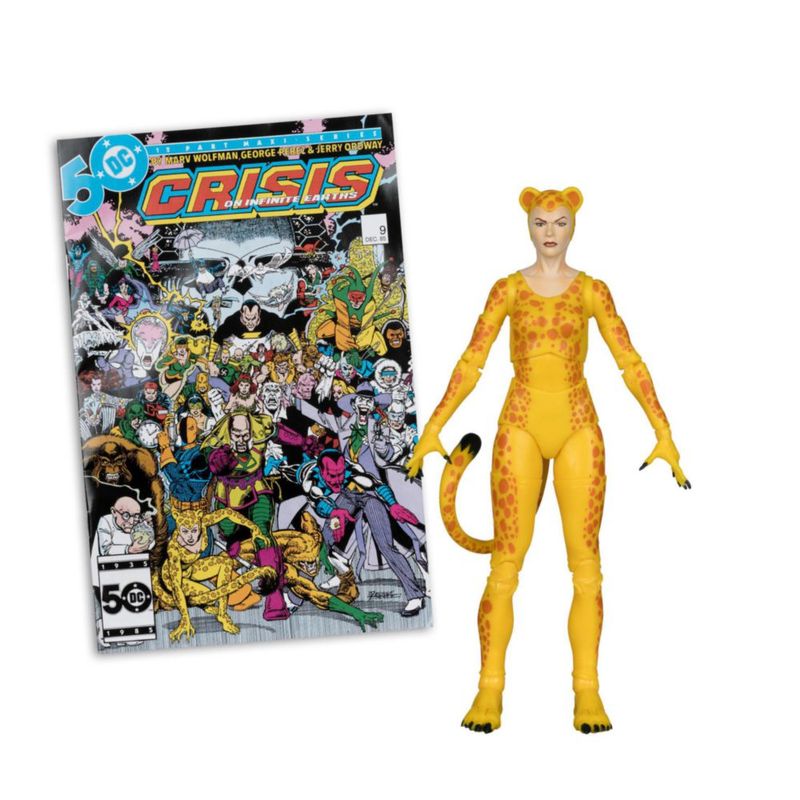 Figura de Acción DC Direct Page Punchers Cheetah Crisis on Infinite
