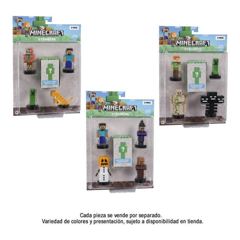 Minecraft Stampers 5 Pack Blister Aleatorio MINECRAFT