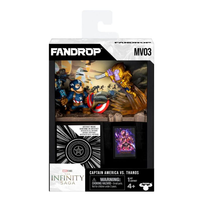 Fandrop Marvel W1 Capitán América contra Thanos Figura 2 Unidades