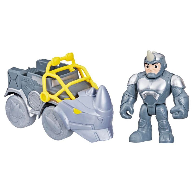 Hasbro Spidey and His Amazing Friends Rhino Demoledor Set Figura