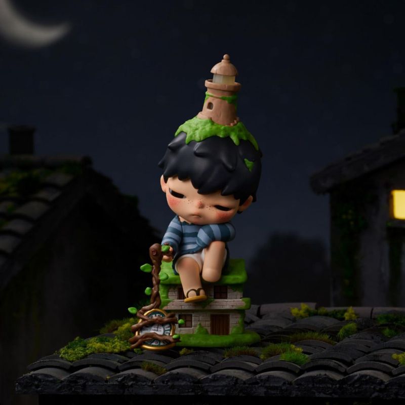 POP MART HIRONO Más Allá del Tiempo Figura Iluminable 12cm