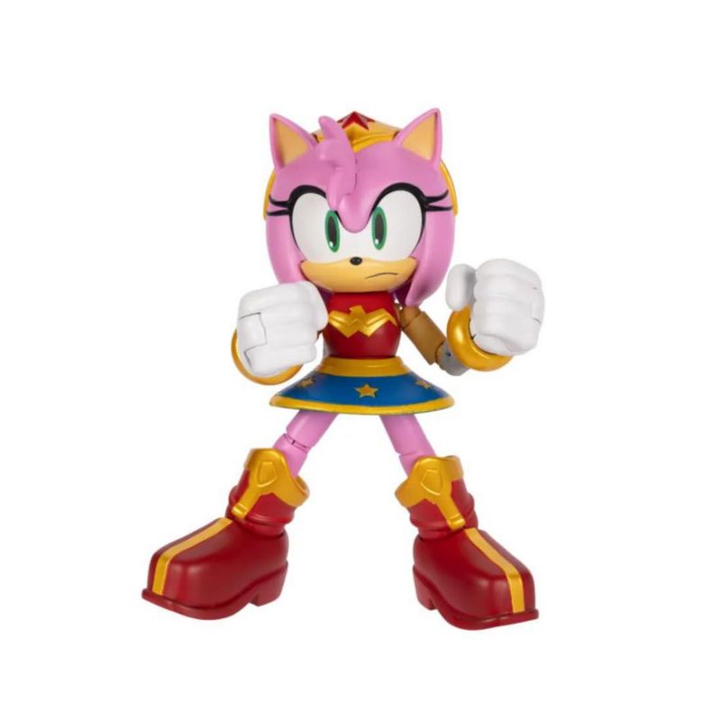 Sonic The Hedgehog DC Comics Figura de acción 5 Pulgadas Wave 4 Amy