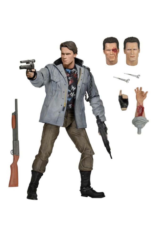NECA Terminator Ultimate T800 Tech Noir Acción Figura 7