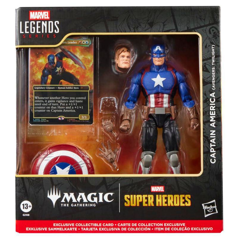 Marvel Figura Legends Avengers Twilight Capitán América 15cm