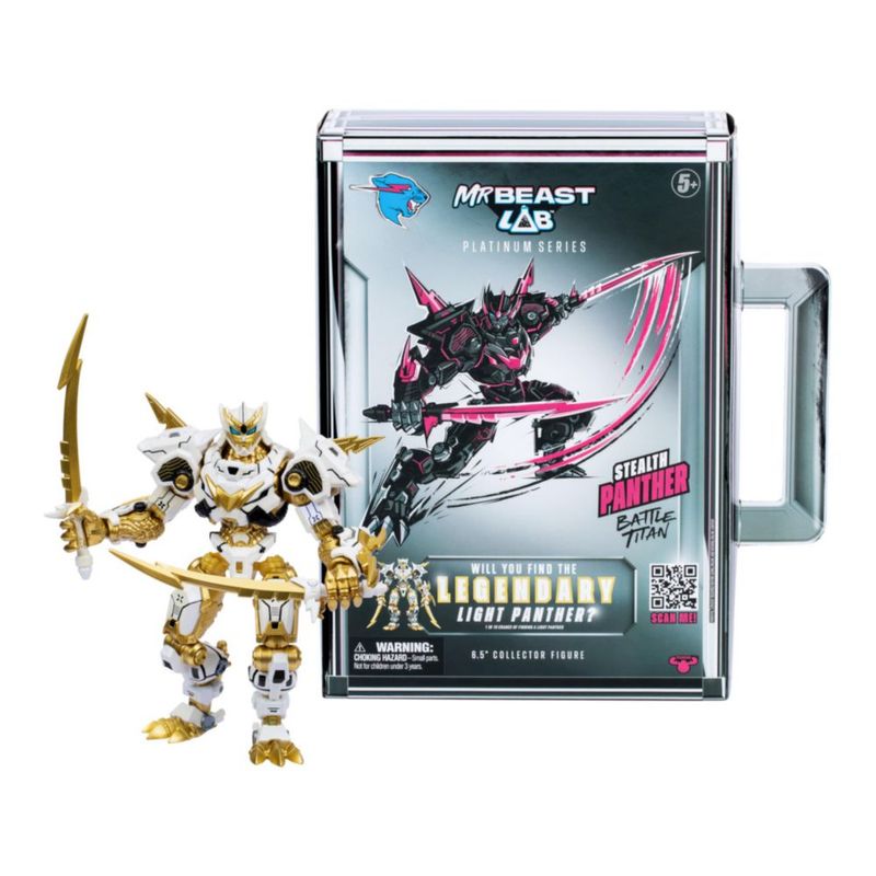 Figura coleccionista Stealth Panther Battle Titan MRBEAST LAB