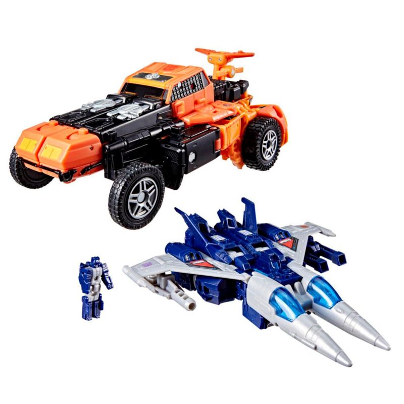 Transformers Age of the Primes WRECK N DOOM 2 Unidades Sandstorm y