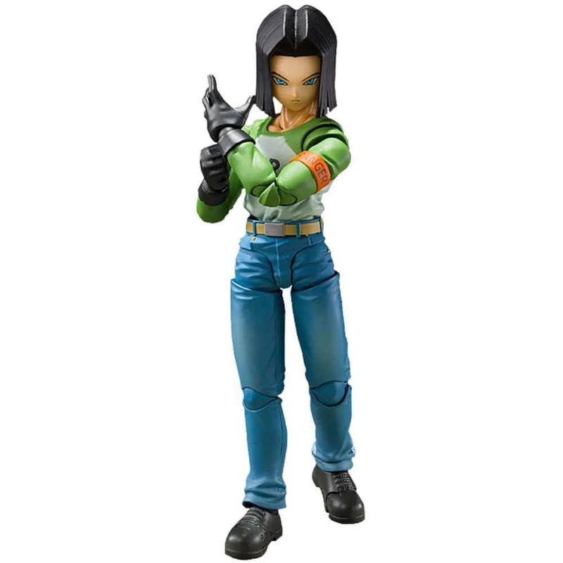 BANDAI Android 17 Universe Survival Saga Figura S H Figuarts