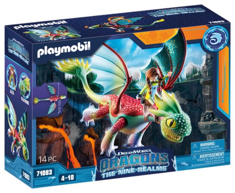 Playmobil Dragons The Nine Realms Feathers Alex 1 300 Años Después