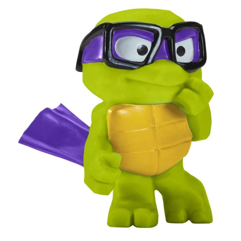 TMNT Caos Mutante Tootin Turtle Donatello Mini Figura Apachurrable