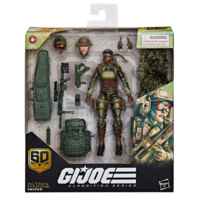 G I Joe Classified Series CS 60 RUFF DLX 1 6 Escala Plástico