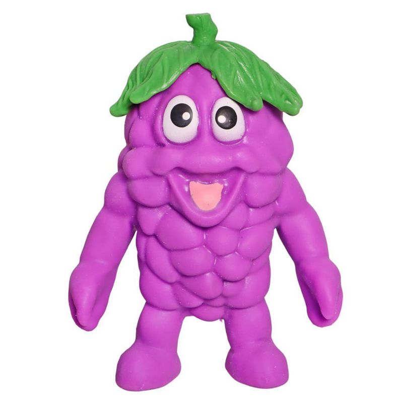 Figura Estirable Ruz Pikkys Fruit Grape 6 Morado TPR