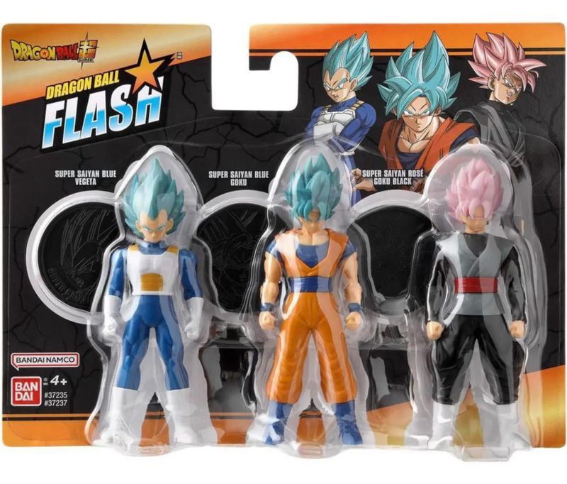 Dragon Ball Super Goku Vegeta Super Saiyajin 37237 Plástico Articulado