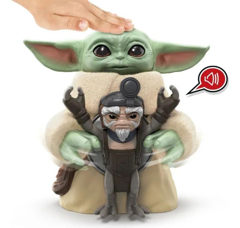 Figura Grogu Abrazador Star Wars Classic The Mandalorian Grogu