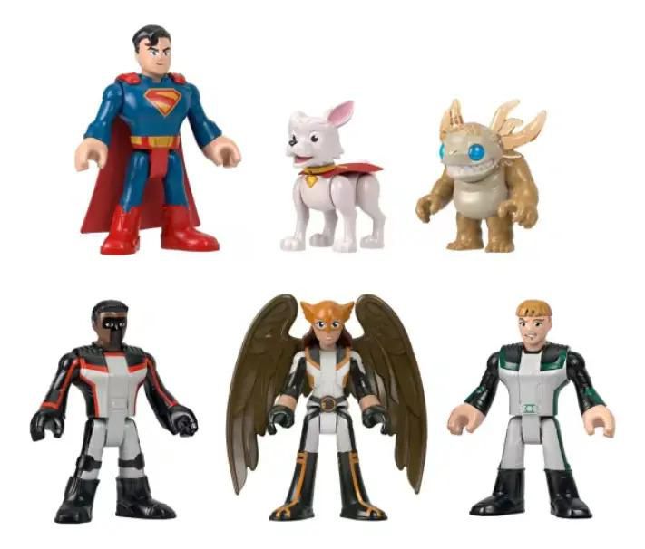 Figura de acción Superman JG Imaginext 7 6 cm