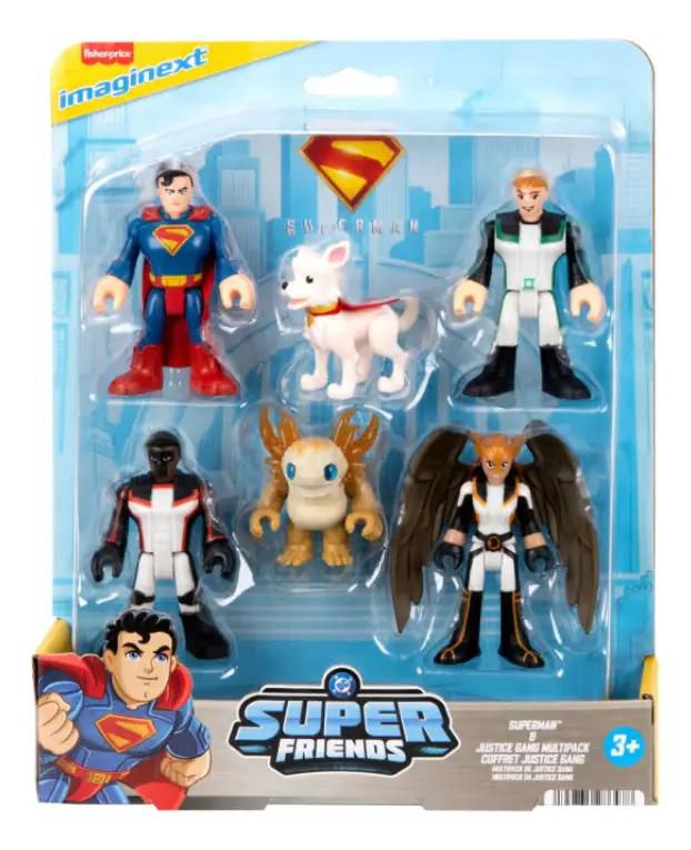 Figura de acción Superman JG Imaginext 7 6 cm