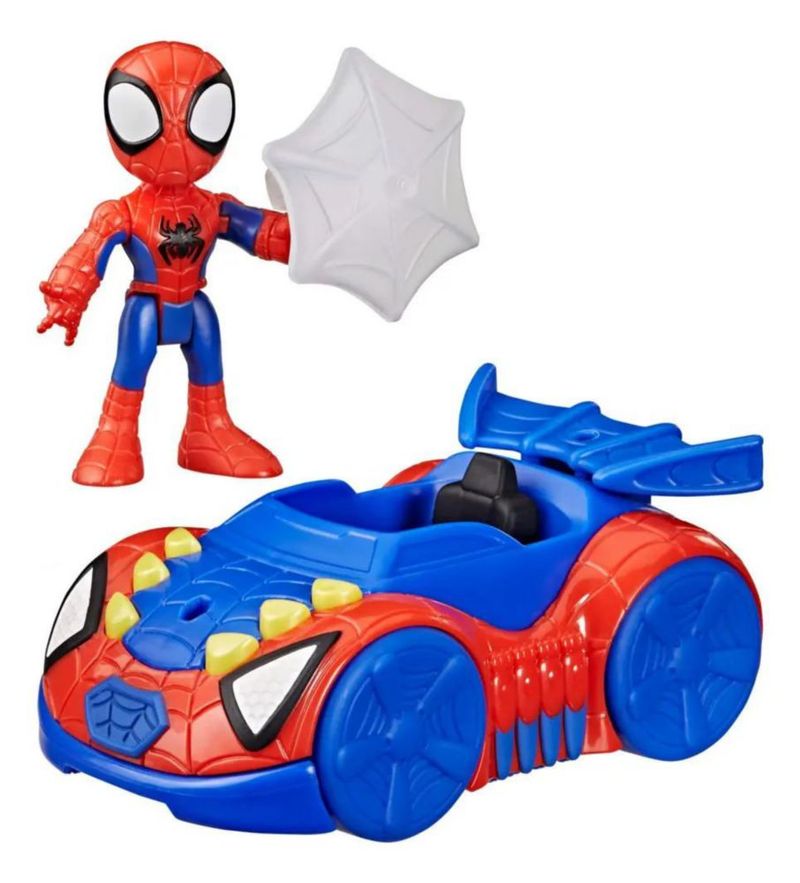 Bólido Arácnido Marvel Disney Jr G2461 18 1cm