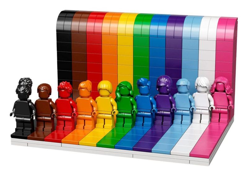 Lego Everyone is Awesome 40516 Celebración del orgullo con 11 figuras