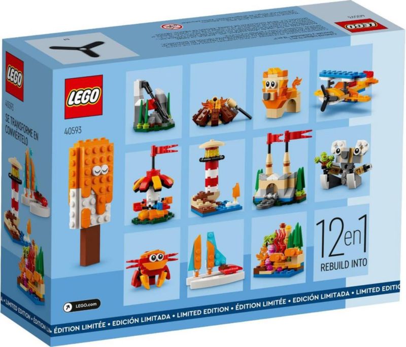 LEGO 40593 Diversión y Creatividad 12 en 1 LEGO Fun Creativity