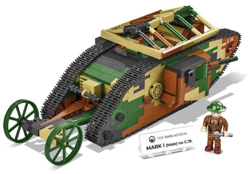 COBI Mark I Macho no C 19 140 Bloques Camuflaje