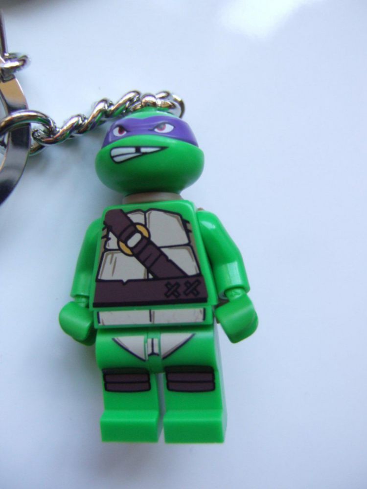 LEGO Teenage Mutant Ninja Turtles Donatello Key Chain 2013