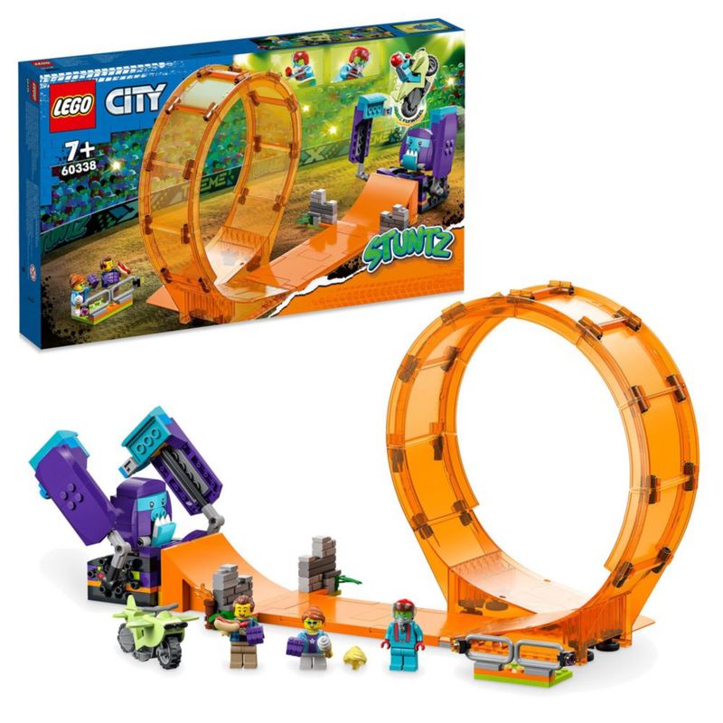 LEGO City Stuntz Smashing Chimpanzee Stunt Loop 60338 Juego de