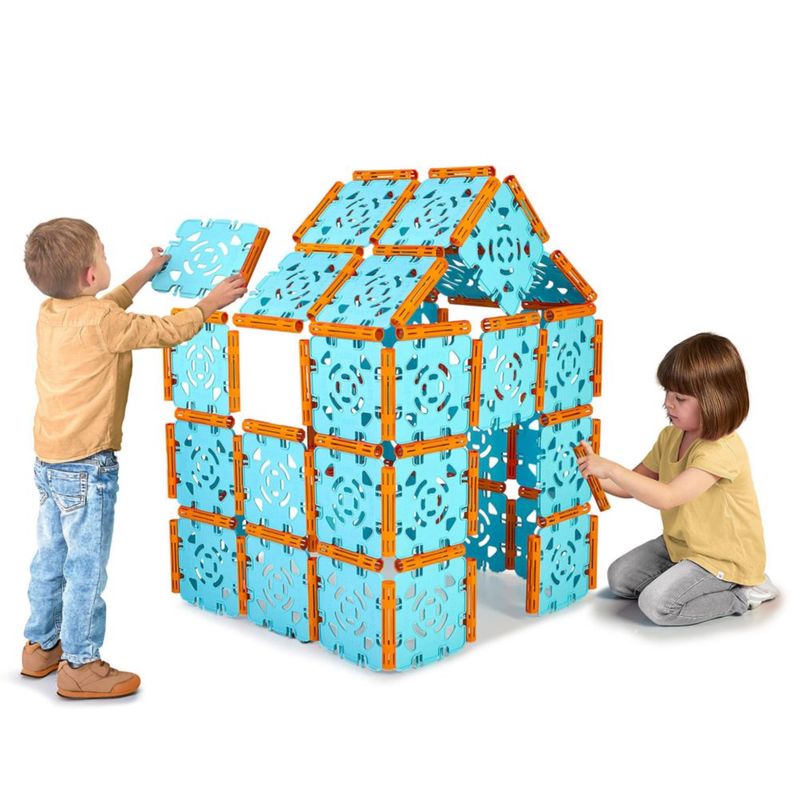 Feber Build On Juego de Construcción 44 Paneles 88 Conectores