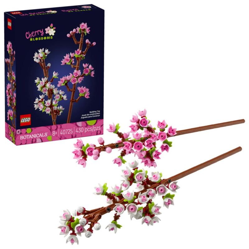 LEGO Botanicals Flores de Cerezo Juguetes de Construcción para Niñas