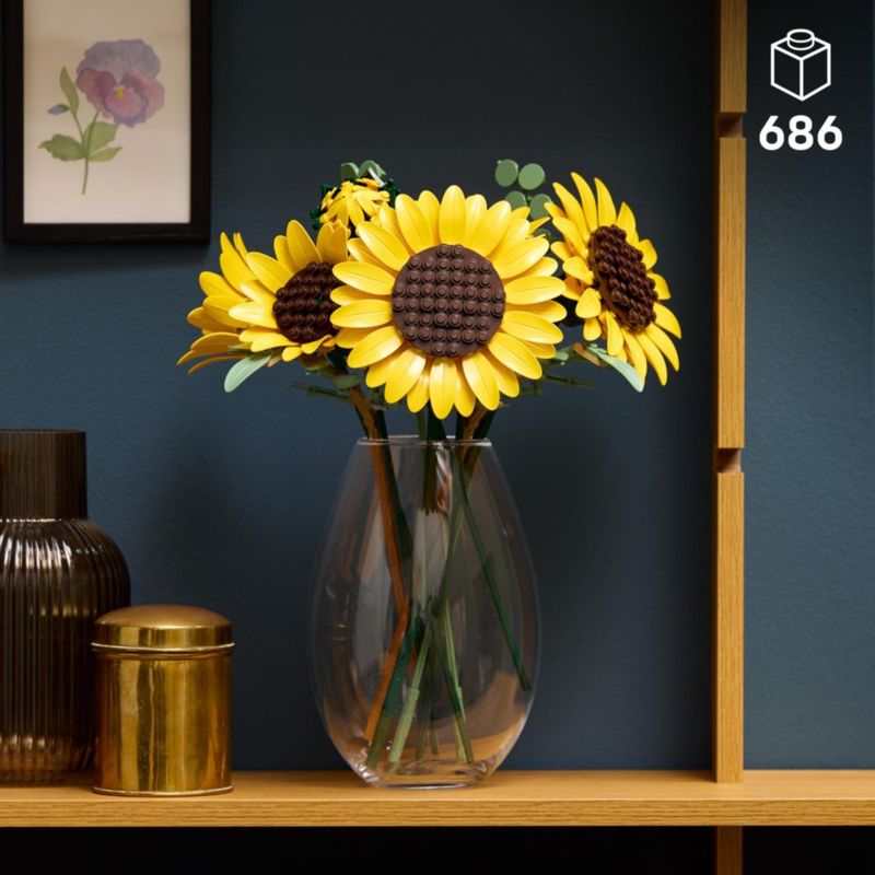 LEGO Botanicals Ramo de Girasoles 11502 Set de Construcción para