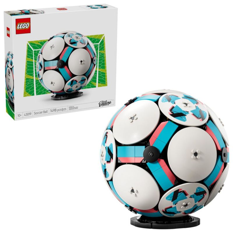 LEGO Editions Balón de Futbol Model Kit para Niños y Niñas 1498 Piezas