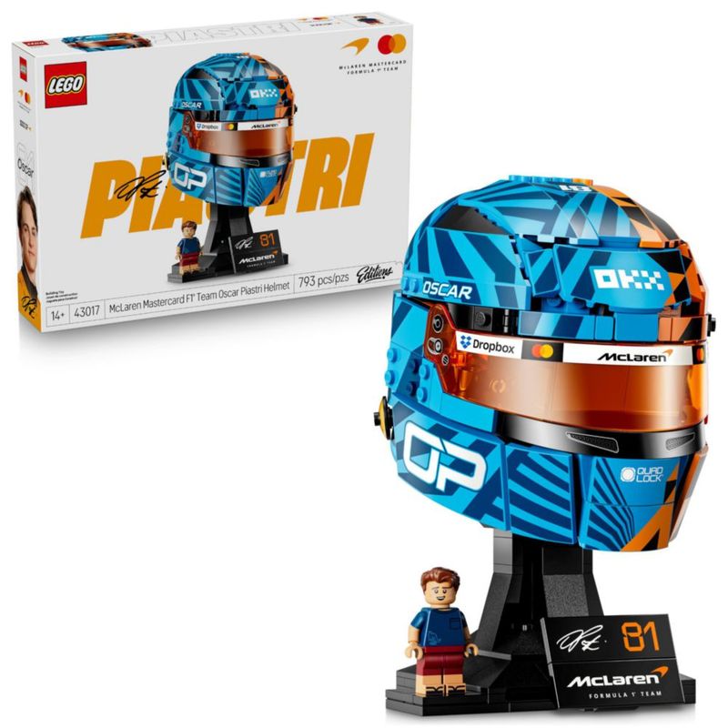 Lego Editions McLaren MasterCard F1 Team Casco Oscar Piastri 793