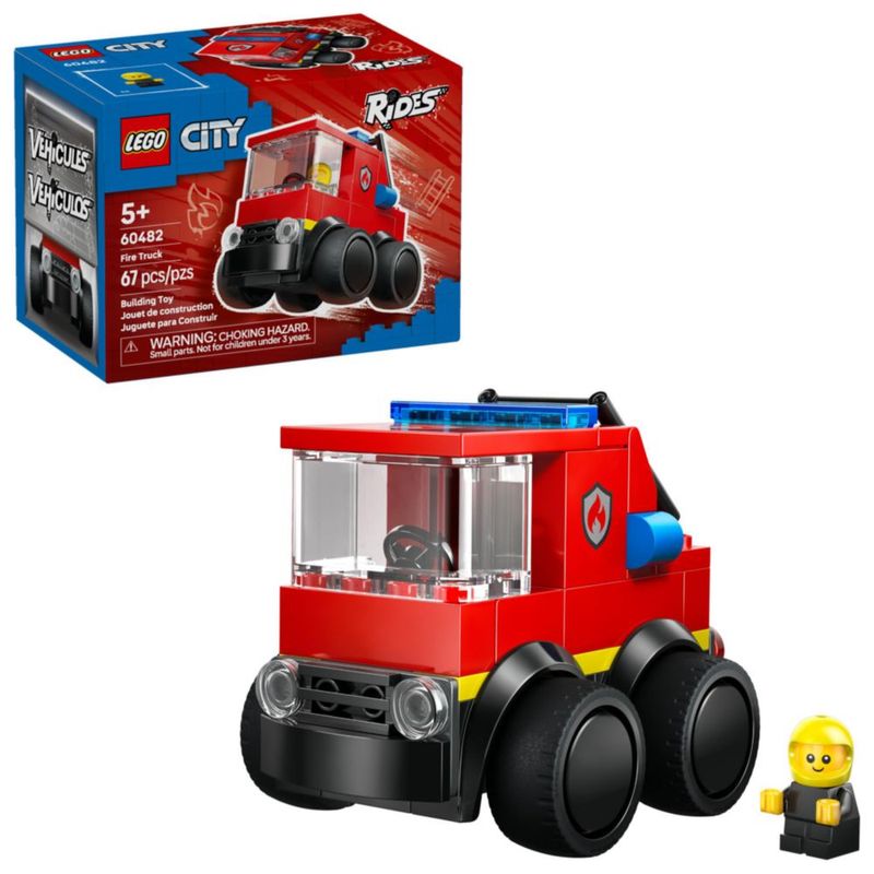 LEGO City Vehículos Camión de Bomberos Minikit 60482