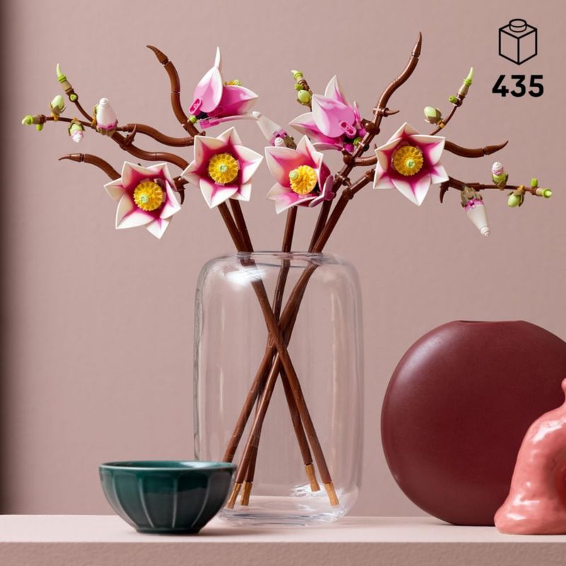 LEGO Botanicals Ramas de Magnolia Decoración Floral Set de