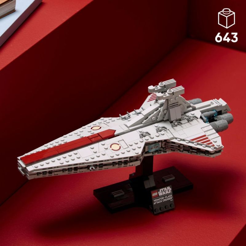 LEGO Star Wars Crucero Venator 75441 Set Escala Media para Adultos