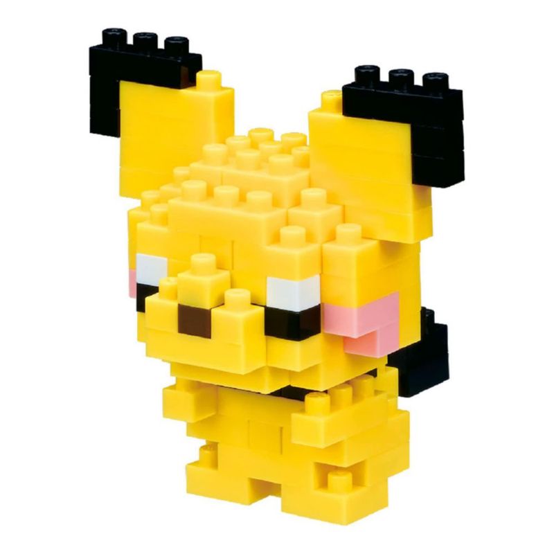 Nanoblock Pokémon Pichu Kit Construcción 100 Piezas