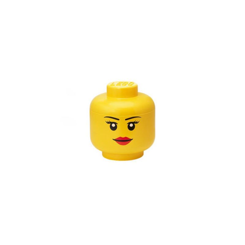 LEGO Mini Girl Cabezal Almacenamiento 1 Paquete