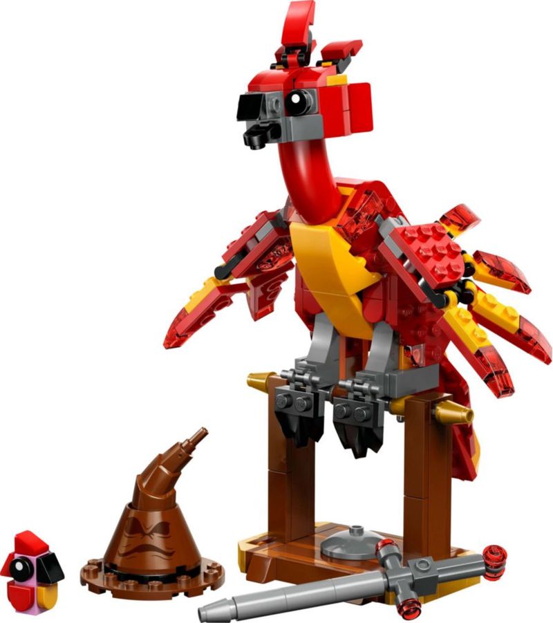 Lego Harry Potter Fawkes Dumbledore Phoenix Juguete 8 299 Piezas