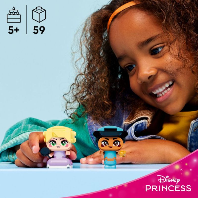 LEGO Disney Princess Mini Jasmín y Rapunzel 2 Personajes 59 Piezas