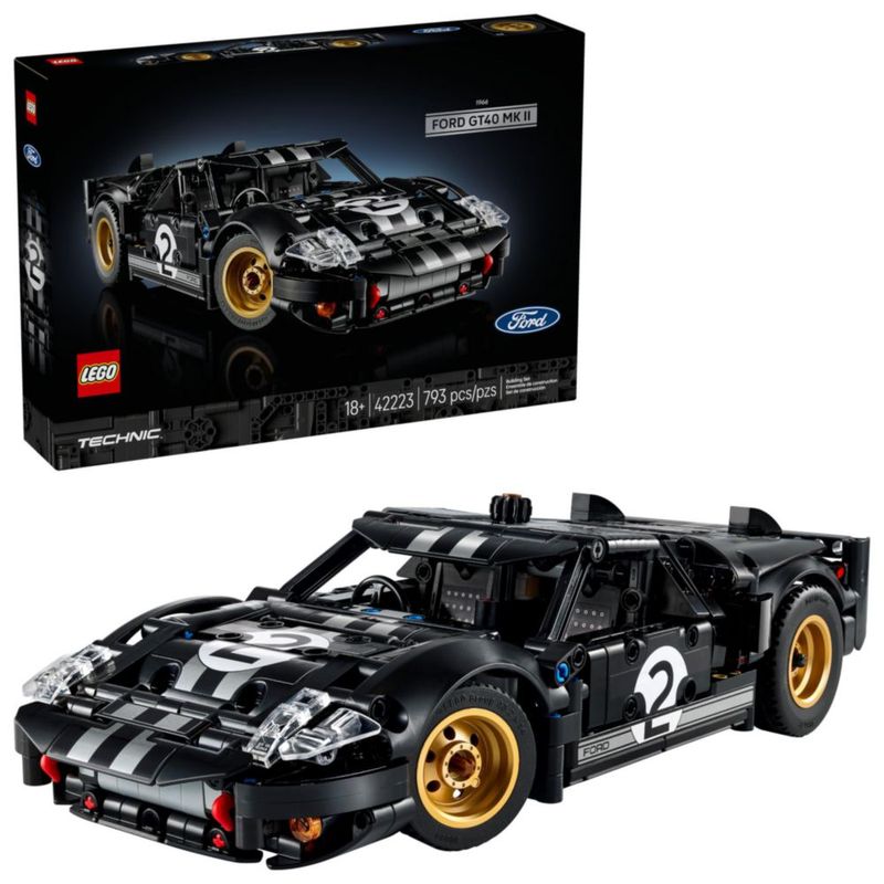 LEGO Technic Auto Ford GT40 MKII 1966 Kit Construcción Vehículo