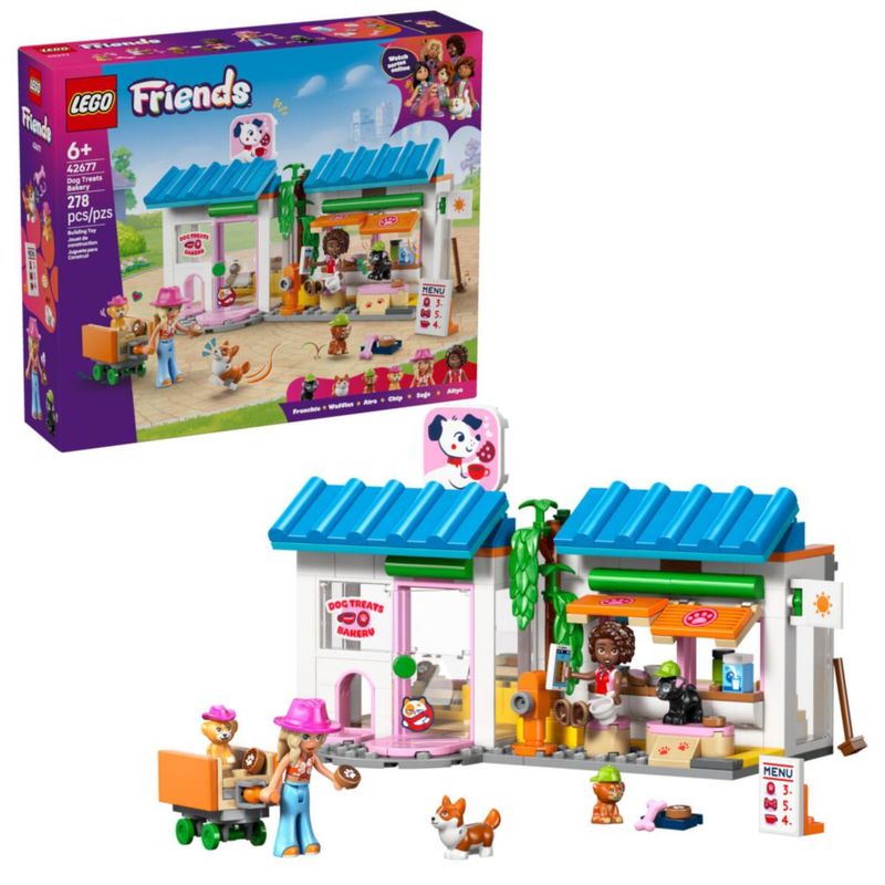 LEGO Friends Pastelería Caninos Juego de Construcción con