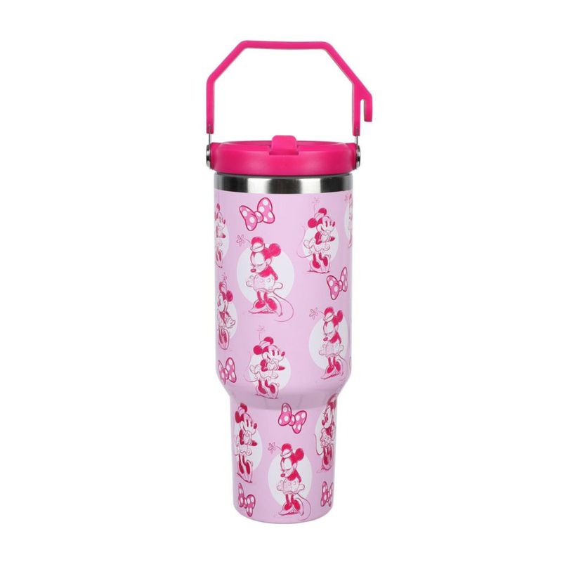 Botella Bioworld 12 L Minnie Mouse Rosa Acero Inoxidable