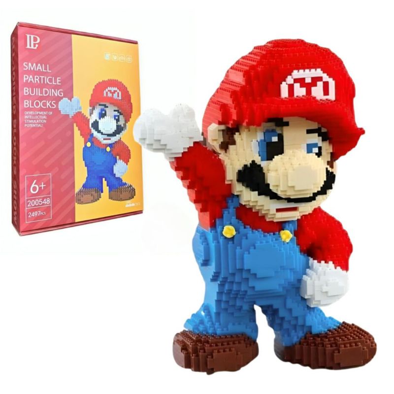 Bloques De Construcción Mario 3D MR GADGETS BASMB2 2497 Piezas