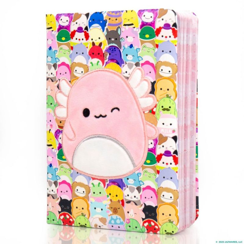 Diario Archie Squishmallows 80 Páginas Cuaderno Blandito Ajolote