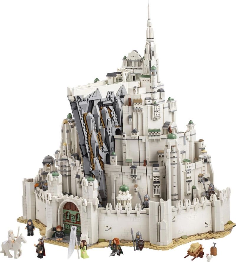 LEGO Icons El Señor de los Anillos Minas Tirith 11377 Set