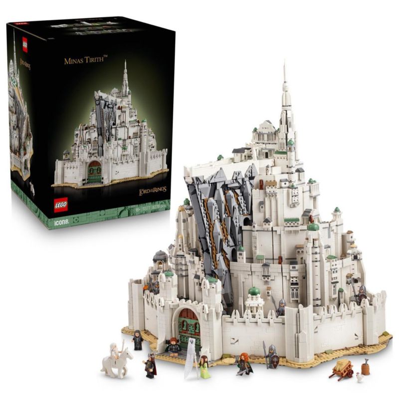 LEGO Icons El Señor de los Anillos Minas Tirith 11377 Set