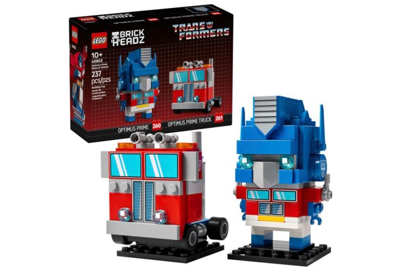 LEGO Optimus Prime Robot y Vehículo 40803