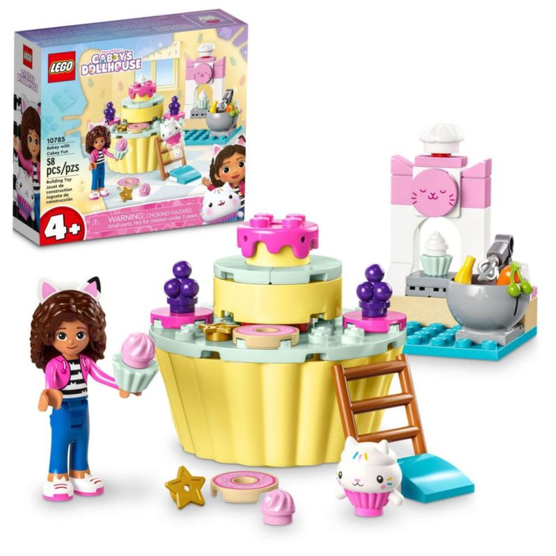 LEGO Gabby s Horno de Pastelillo 10785 58 Piezas Juguete para Niños
