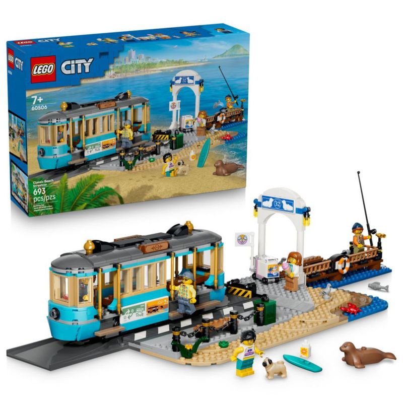 LEGO City Tranvía Clásico de la Costa Set de Construcción 60506 693